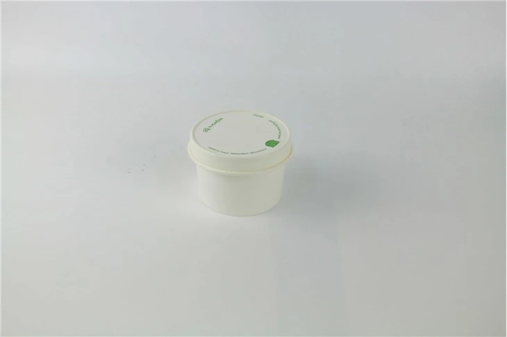 Tall Disposable Paper Soup Cup With Lids